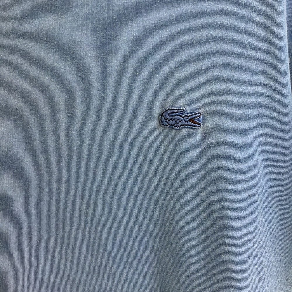 Lacoste Live T-shirt Mens Ombré Blue White Size 4 - Picture 5 of 8